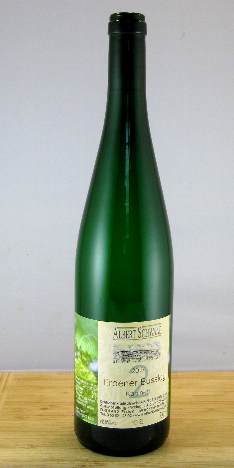 <br>Nr. 02,24<br>2024er Erdener Busslay  Kabinett  lieblich 0,75l<br>
