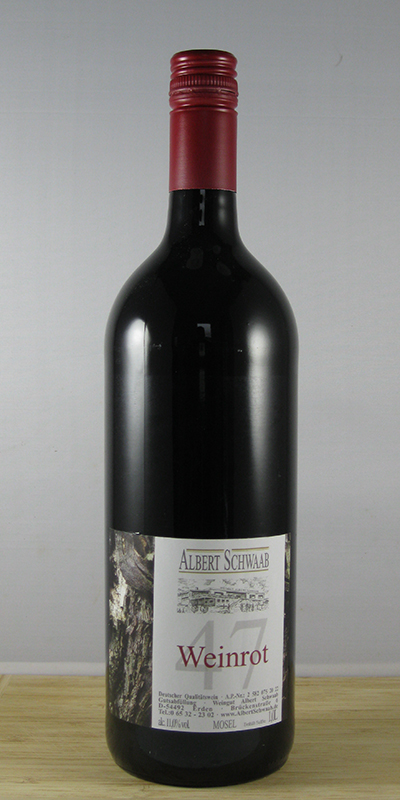 <br>Nr. 47,23<br>er  Rotwein Qualitätswein  lieblich 1,0l<br>