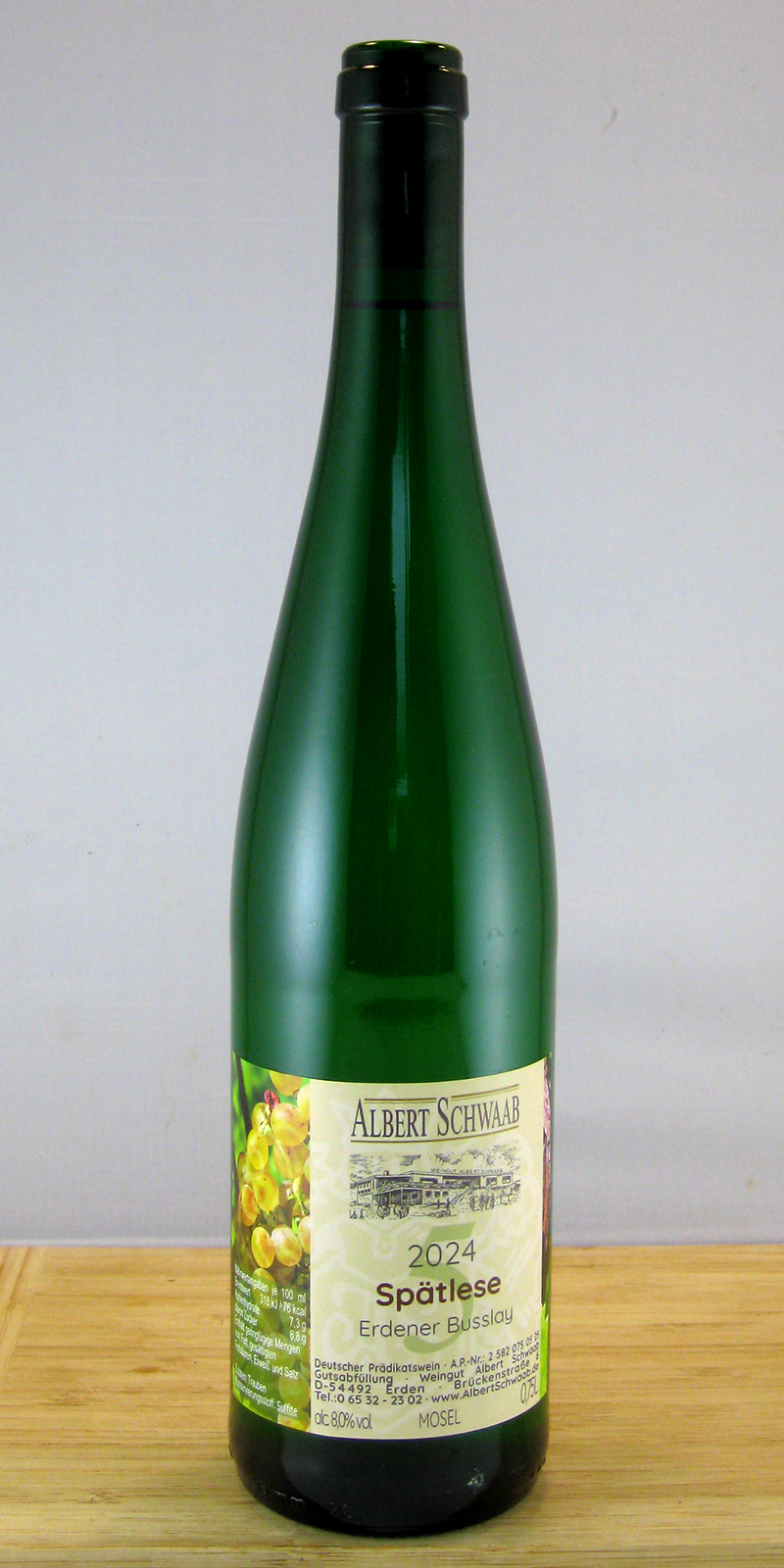 <br>Nr. 05,24<br>2024er Erdener Busslay  Spätlese  süss 0,75l<br>