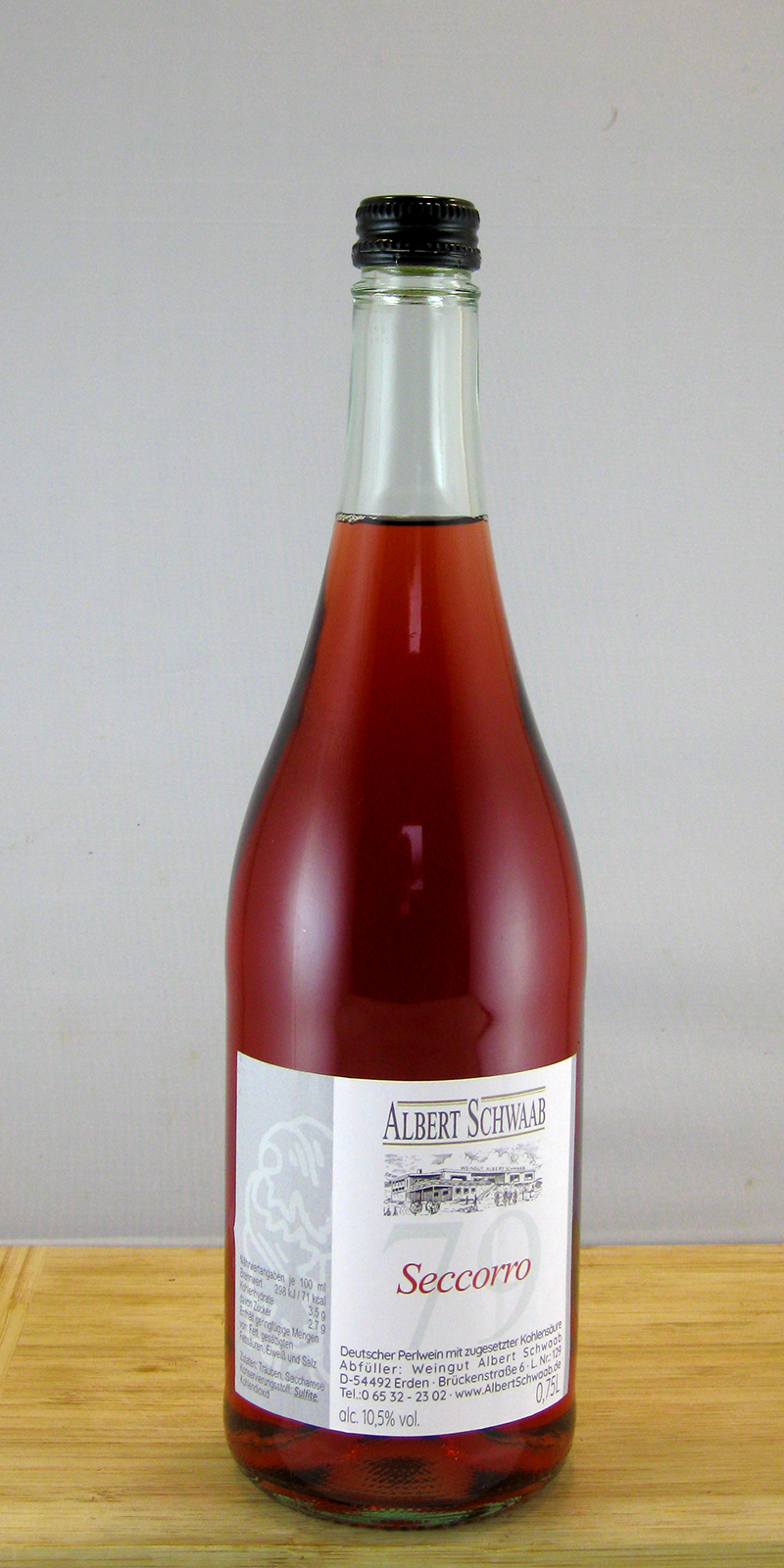 <br>Nr. 79,24<br> Seccorro Deutscher Perlwein 0,75l<br>
