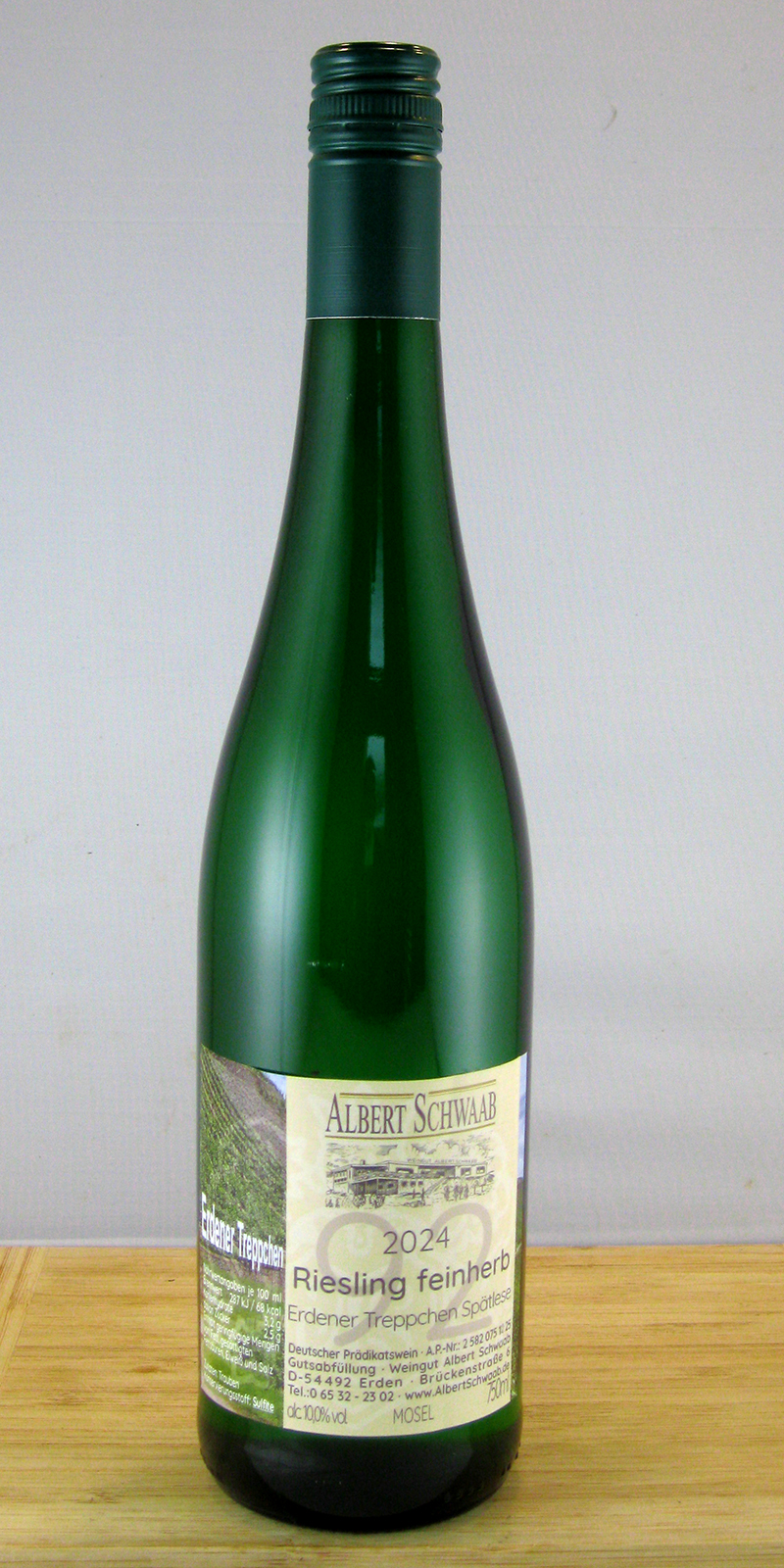 <br>Nr. 92,24<br>2024er Erdener Treppchen Riesling Spätlese  feinherb 0,75l<br>